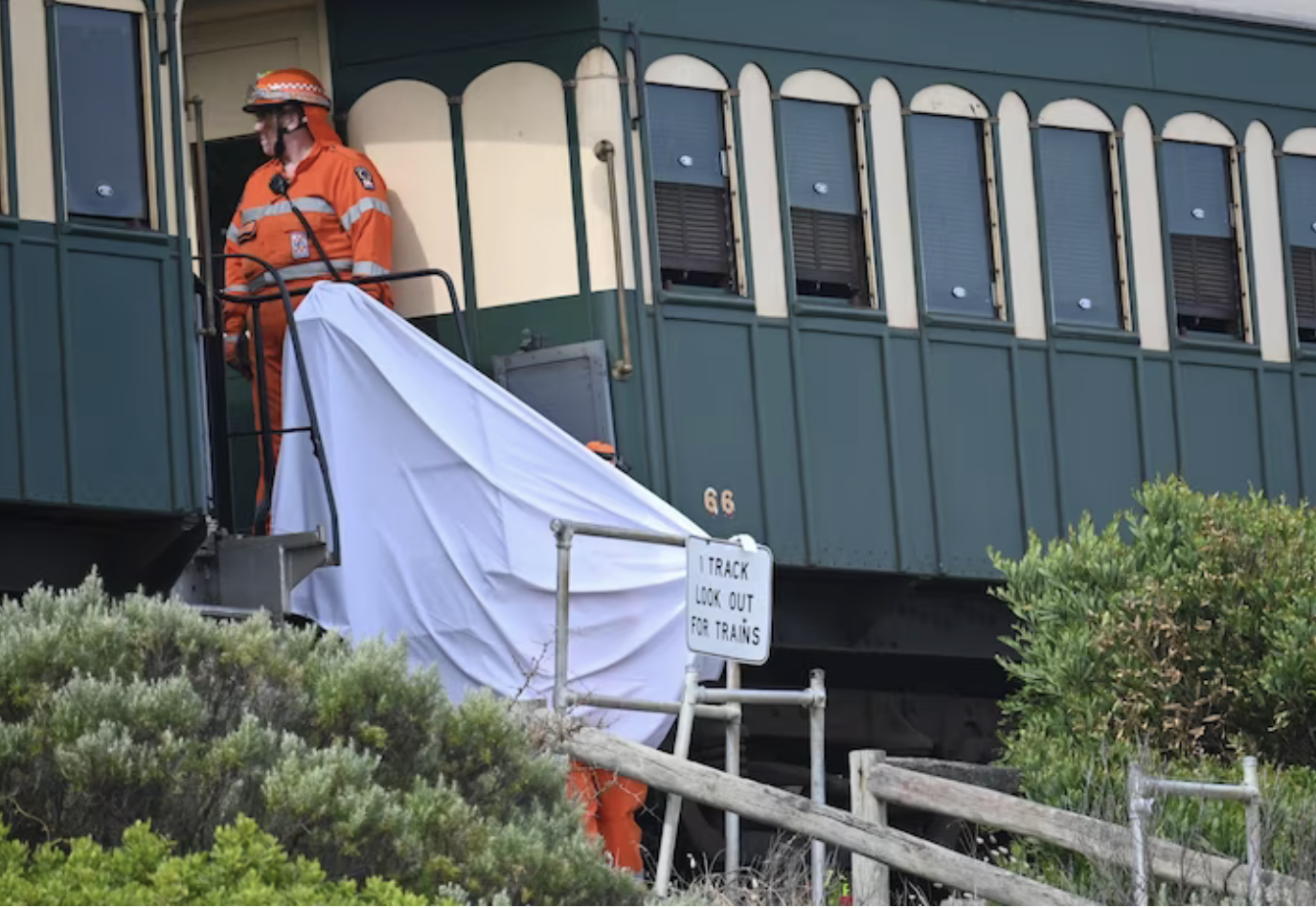 Pedestrian hit and killed by Cockle Train on heritage railway line near Victor Harbor